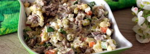 салат оливье с говядиной. Шаг 5