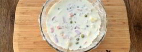 салат-желе оливье. Шаг 7