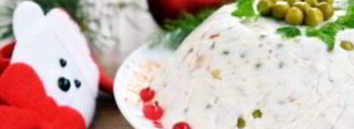 салат-желе оливье. Шаг 8