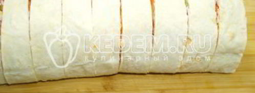 закуска оливье-рулет. Шаг 11