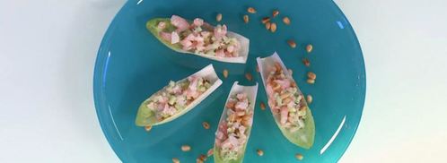 острый салат с креветками. Шаг 3