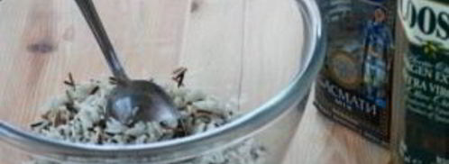 порционный салат с курицей и ананасом. Шаг 6