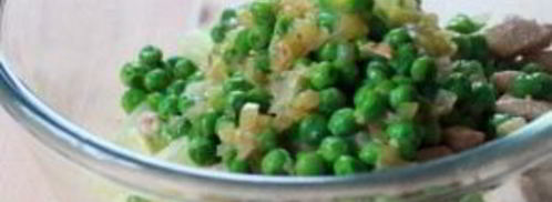 порционный салат с курицей и ананасом. Шаг 7