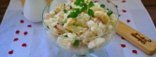 рисовый салат с курицей. Шаг 4