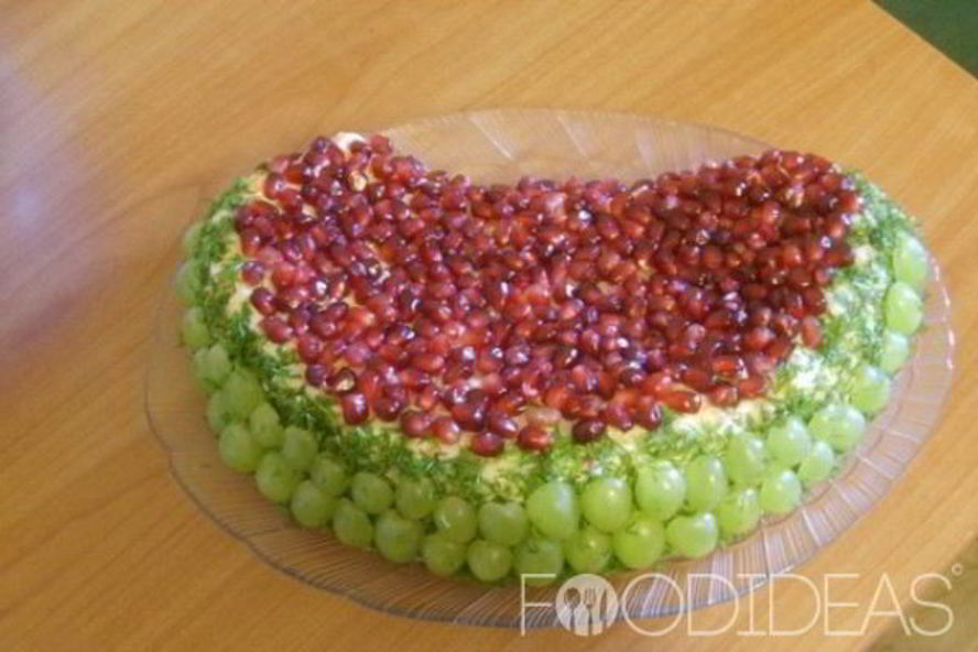 Рецепт салат арбузная долька