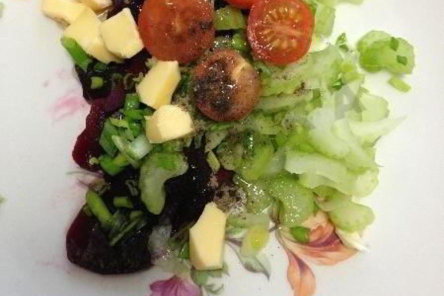 Рецепт салат быстрый овощной