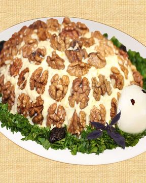 Салат Черепаха с консервами