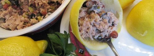 салат фасолевый с тунцом, маслинами и каперсами. Шаг 4