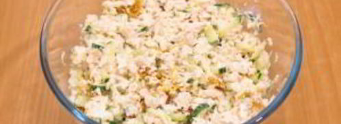 салат гнездо глухаря. Шаг 11