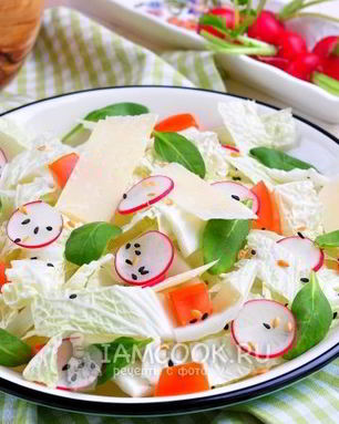 Салат из китайской капусты