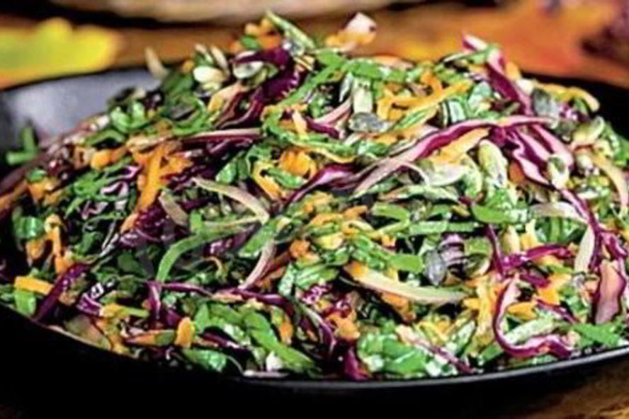 Рецепт салат из красной капусты зимний