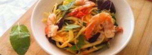 салат из манго и креветок. Шаг 4