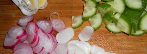 салат из языка с брынзой. Шаг 4