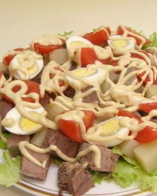 Салат Ханский