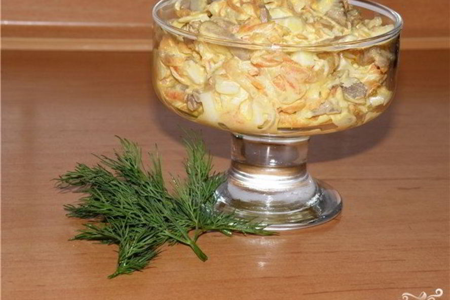 Рецепт салат клязьма