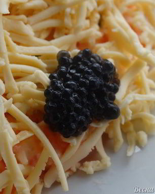 Салат ложная икорка