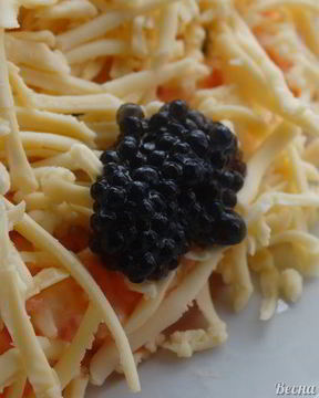Салат ложная икорка