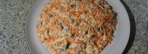 салат ложная икорка. Шаг 4