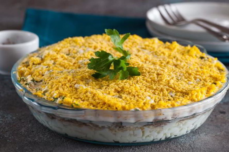 Рецепт салат мимоза классический