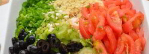 салат мясной с курицей. Шаг 2