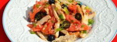 салат мясной с курицей. Шаг 5