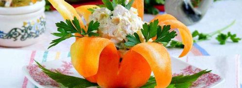 салат нежность. Шаг 11