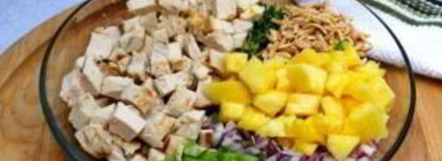 салат новогодний из курицы. Шаг 2