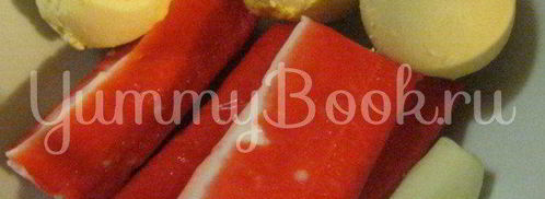 форель под крабовой шубкой. Шаг 2