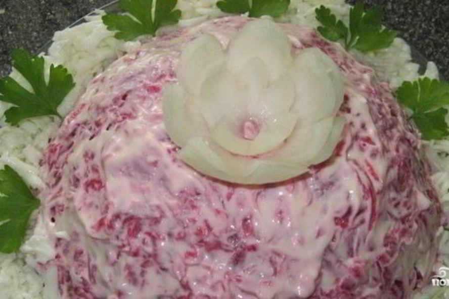 Рецепт форель под шубой