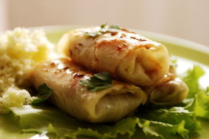 Рецепт голубцы под шубой с мясным фаршем