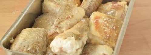 хек под шубой с каперсами. Шаг 7