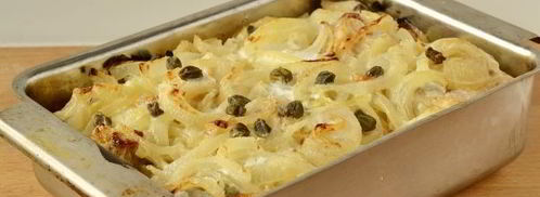 хек под шубой с каперсами. Шаг 10