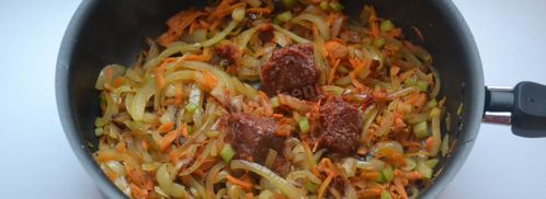 минтай под шубой. Шаг 3