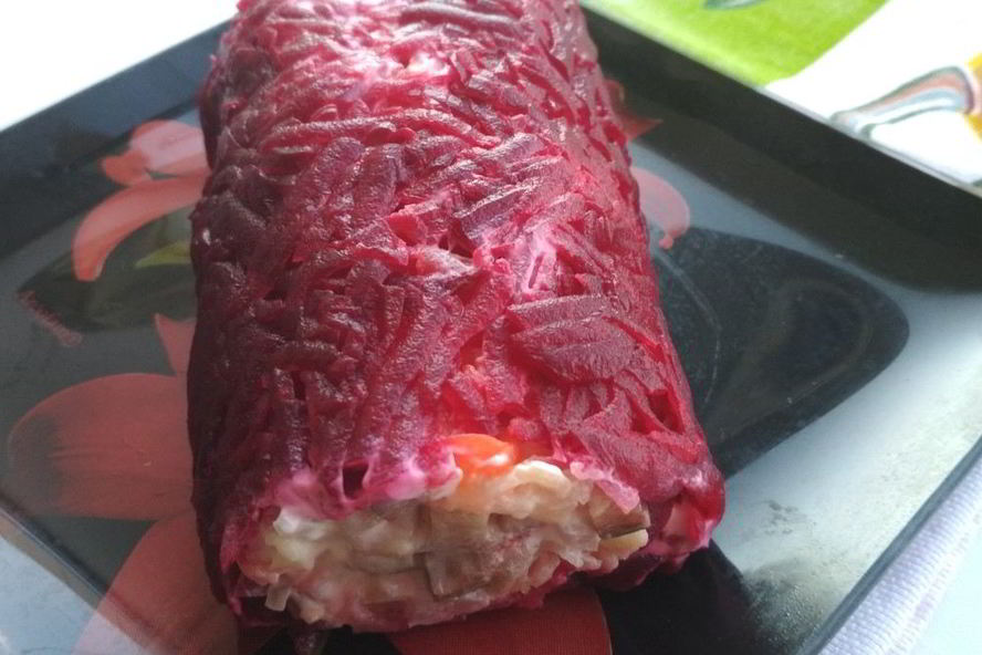 Рецепт рулет селедка под шубой