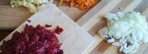 рулет селедка под шубой. Шаг 2