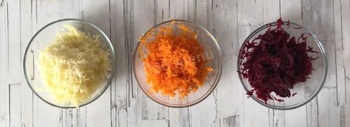 салат рыба под шубой. Шаг 3