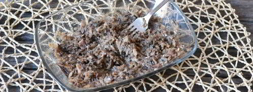 салат шпроты под шубой. Шаг 8