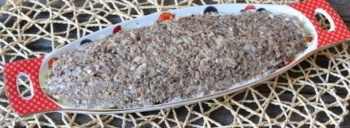 салат шпроты под шубой. Шаг 11