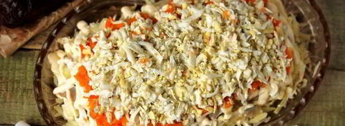 салат скумбрия под шубой. Шаг 6