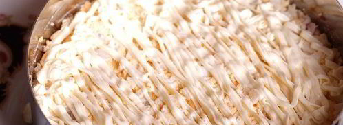 салат-торт селедка под шубой. Шаг 12