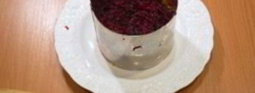 селедка под шубой порционная. Шаг 4