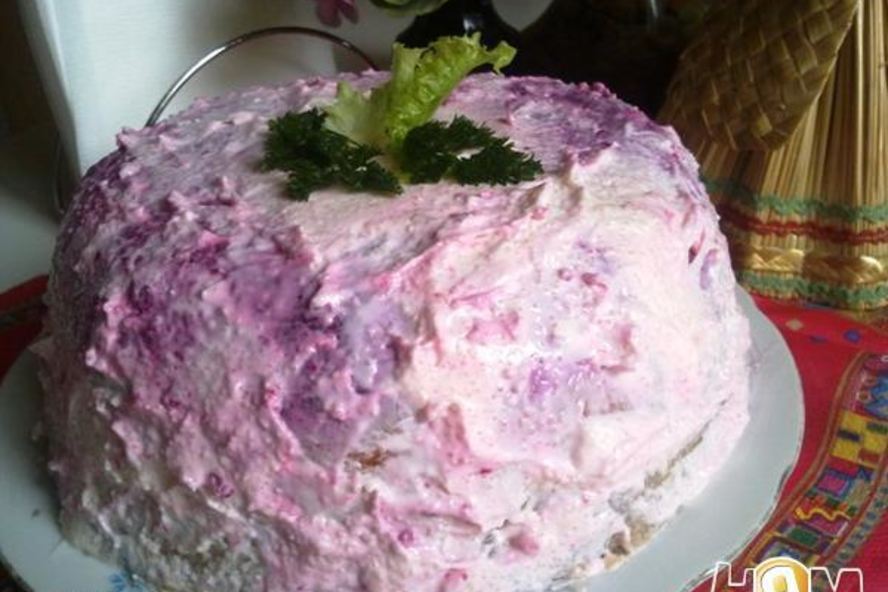 Рецепт селедка под шубой в желе