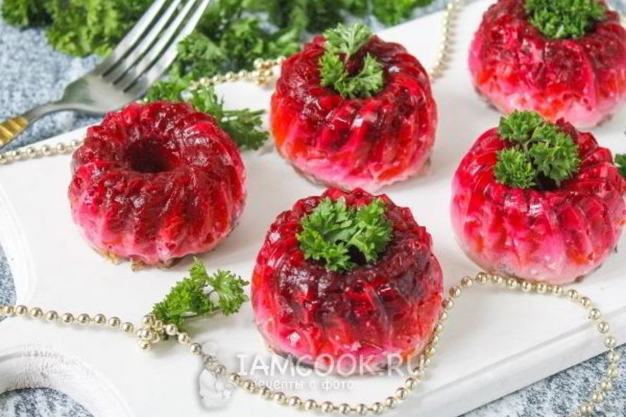 Рецепт заливная килька под шубой