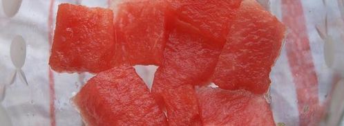 салат с арбузом и помидорами август. Шаг 5