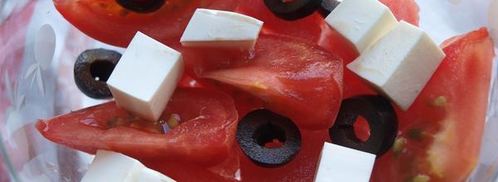 салат с арбузом и помидорами август. Шаг 8