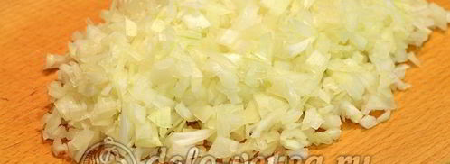 салат с блинами и курицей. Шаг 2