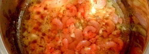 салат с креветками и апельсинами. Шаг 6