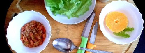 салат с креветками и апельсинами. Шаг 9