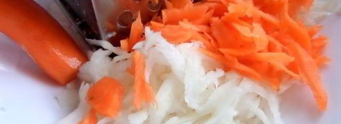 салат с курицей карри и фасолью. Шаг 2