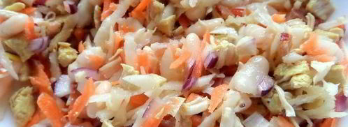 салат с курицей карри и фасолью. Шаг 13